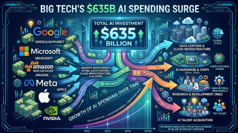 Big Tech’s $635B AI Spending Surge