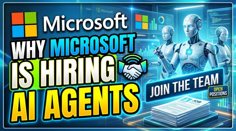 Why Microsoft is Hiring AI Agents